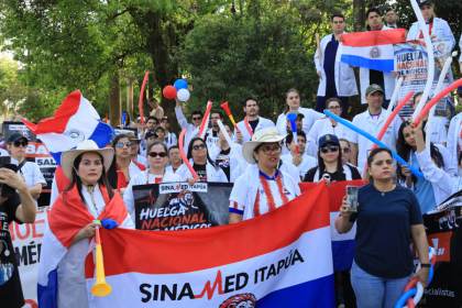 El Congreso paraguayo discute el presupuesto 2027, con el conflicto laboral médico como telón de fondo