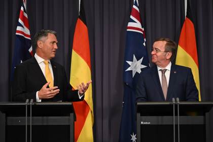 Australia y Alemania firman un acuerdo para reforzar su cooperación en defensa