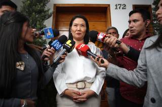 "Las actas del extranjero nos dan mucho aliento", dice Fujimori con miras a ganar en Perú