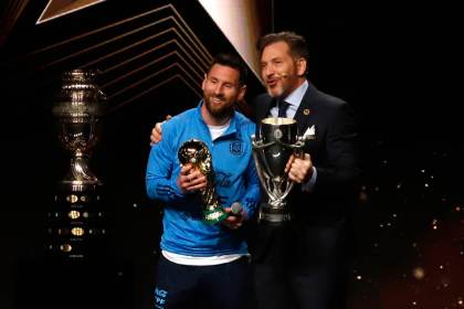 El presidente de la Conmebol desafía a Messi a jugar la Copa Libertadores
