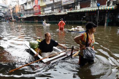 Las inundaciones en Tailandia dejan 8 muertos y casi 2 millones de afectados