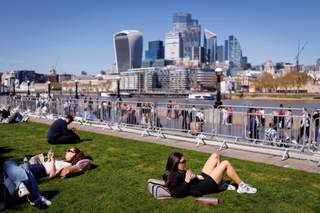 El Reino Unido registra su temperatura más alta de inicios de abril en 80 años