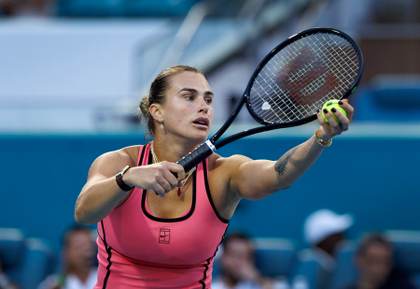 Sabalenka gana y se medirá con Rybakina en las semifinales de Miami