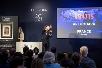 Un francés gana un Picasso valorado en un millón de euros en una rifa solidaria en París