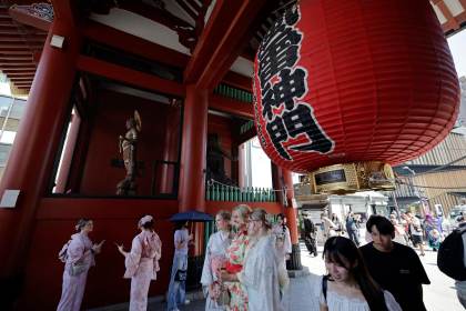 Japón alcanzó un nuevo récord de turistas en julio pese a la caída de los viajeros chinos