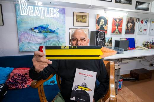 El diseñador gráfico argentino Héctor Velázquez pide ética e impedir la invasión de la IA