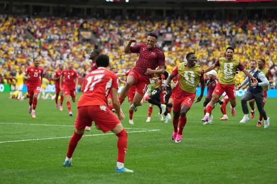 0-0. Suiza sentencia a Colombia y se las verá con Argentina en cuartos