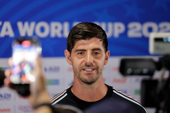 Courtois: “España es favorita, será difícil”