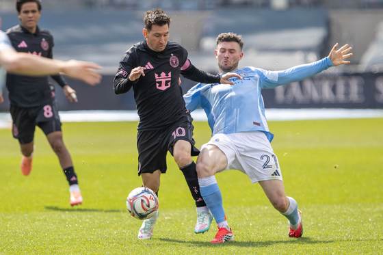 2-3. Inter Miami remonta en casa del NYC con gol de Messi y corta su mala racha
