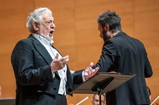 Plácido Domingo y el futuro de la lírica española encandilan al público de Logroño