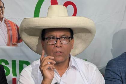 El candidato Roberto Sánchez rechaza fraude y pide respeto al voto del "Perú profundo"