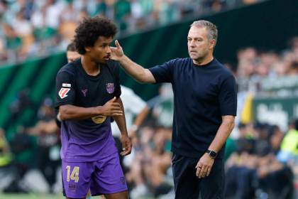 Hansi Flick: "Una victoria merecida" contra un "Betis fantástico"