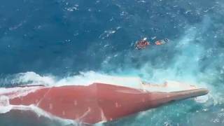 Indonesia localiza semihundido a barco naufragado que deja 6 muertos y 129 desaparecidos