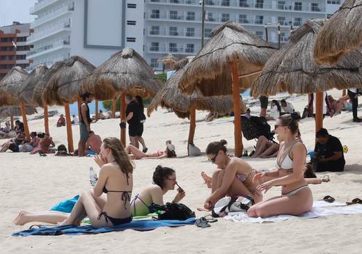 El turismo internacional en México crece un 8,5 % en febrero