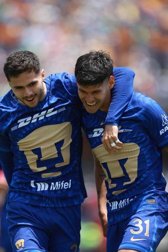 Los Pumas UNAM vencen al San Luis y saltan al segundo lugar del Clausura mexicano