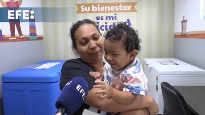 El Salvador vacuna a menores como medida contra el sarampión, donde se reportaron 11 casos