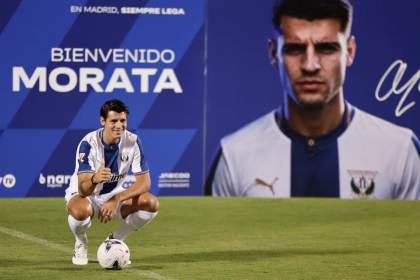Morata ya está “para poder jugar minutos” con el Leganés