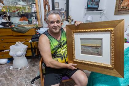 Un turista español devuelve una obra de Sorolla hallada en la calle: "Pensé, qué marco chulo"