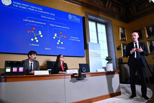 ¿Qué es la homoquiralidad que ha protagonizado el Nobel de Química?