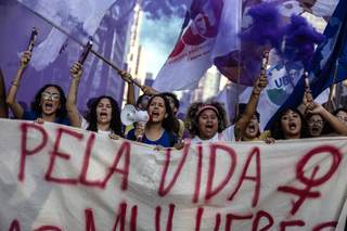Mujeres salen a las calles en Brasil para exigir la criminalización de la misoginia