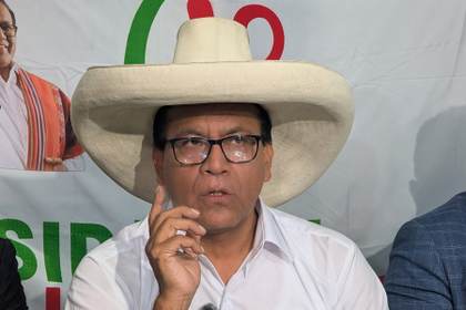 El candidato Roberto Sánchez rechaza fraude y pide respeto al voto del "Perú profundo"