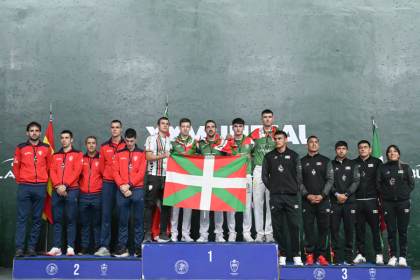 España, campeón por equipos, gana último duelo ante Euskadi del Mundial de Pelota Vasca