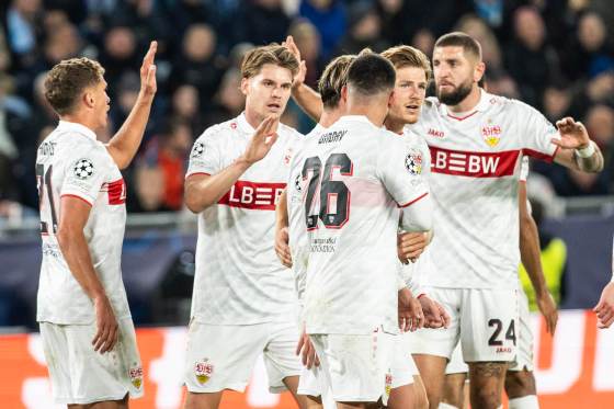0-3. El Stuttgart sigue de dulce y hunde aún más al Slovan Bratislava