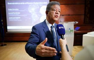 Leonel Fernández, expresidente dominicano: "Las encuestas todavía no me mandan al retiro"