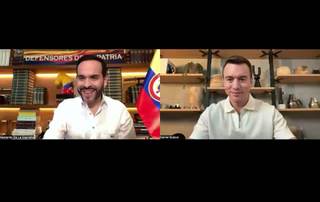 Noboa le dice a candidato de ultraderecha colombiana que el 1 de junio levantará aranceles