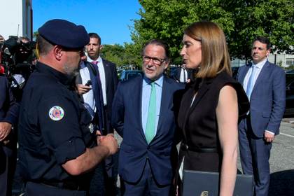 Metsola destaca la rápida respuesta europea y portuguesa al terremoto de Venezuela