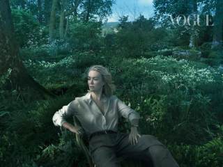 Marta Ortega, presidenta de Inditex, fotografiada para Vogue por Annie Leibovitz