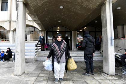 Esta vez, muchos desplazados libaneses ya tenían un plan B