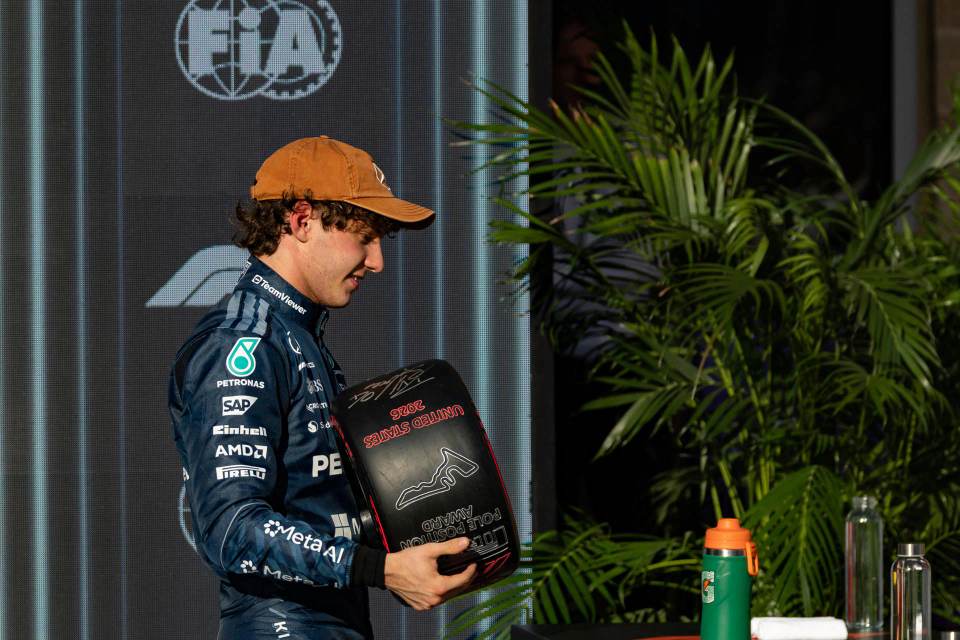 Antonelli afronta desde la 'pole' su primera 'bola de Mundial' en Austin