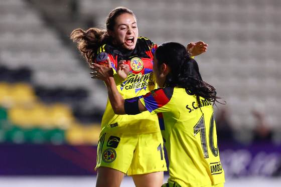 5-3. América gana el título de la Concacaf al vencer al Washington Spirit