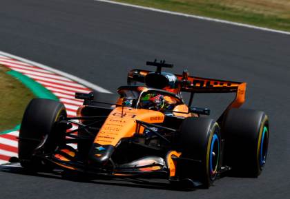 Piastri, por delante de los Mercedes en los entrenamientos de Suzuka