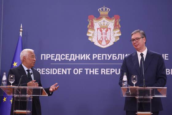Costa urge a Serbia a alinearse con la política exterior de la UE si quiere unirse a ella