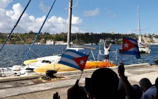 Llegan a Cuba los dos barcos del Convoy Nuestra América desaparecidos en el Caribe