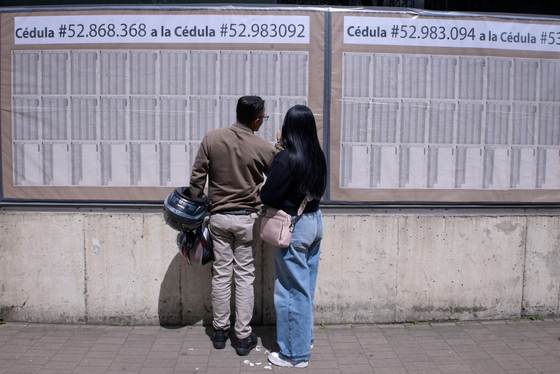 Autoridad electoral colombiana pide tranquilidad tras resultado preliminar de elecciones