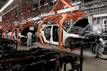 México fabricó en junio un 1,89 % menos automóviles y redujo sus exportaciones un 9,20 %