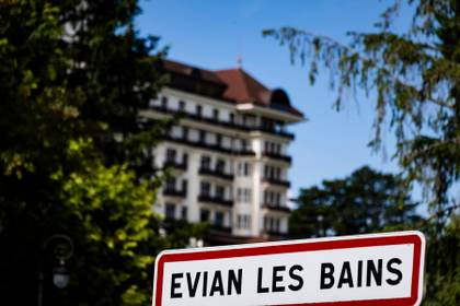 La idílica Évian vuelve al centro del mundo durante tres días con la cumbre del G7