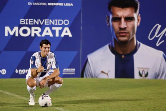 Morata ya está “para poder jugar minutos” con el Leganés