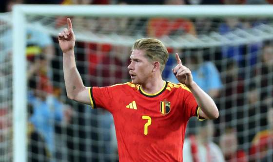 3-0. De Bruyne vuelve a reinar en Bélgica