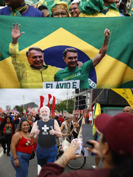 El desarrollismo de Lula y el liberalismo de Bolsonaro polarizan a Brasil