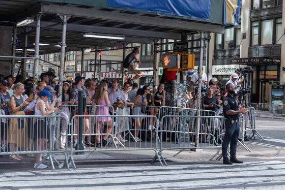 Arrancan en Nueva York las celebraciones de la boda de Taylor Swift y Travis Kelce