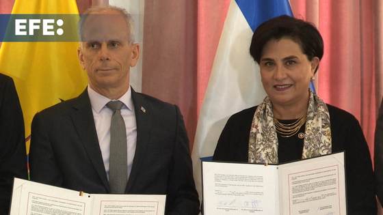 Ecuador e Israel firman acuerdo para impulsar cooperación en cultura, ciencia y deporte