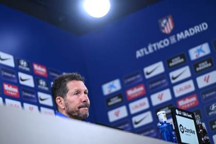 Simeone, sobre los cánticos racistas: Es social y mundial, el respeto se perdió hace años