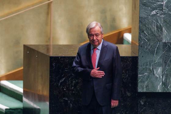 Guterres habla de Oriente Medio con Erdogan, el rey de Jordania y el emir de Catar