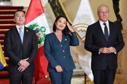 Fujimori recibe presidencia de Comunidad Andina y destaca solidez del proceso integrador