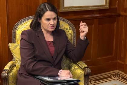 Tijanóvskaya: Las sanciones europeas deben mantenerse y servir para liberar a Bielorrusia