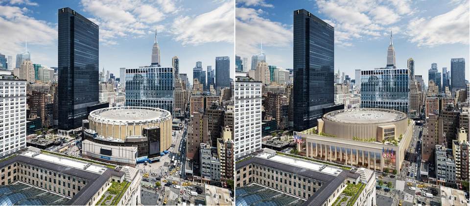 Presentan diseños de la reforma de Penn Station de Nueva York con el sello de Trump